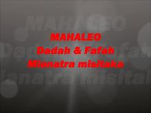 Embedded thumbnail for Mianatra misintaka